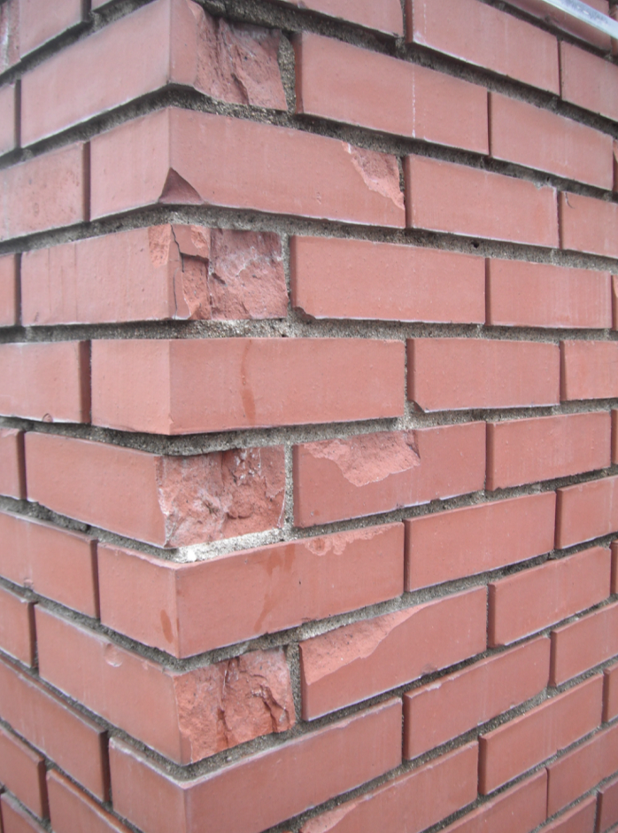 Chimney Brick Spalling Home Run Inspections, LLC